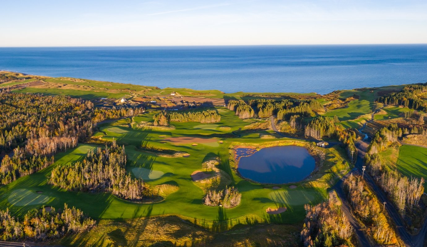 golf course on cape breton island